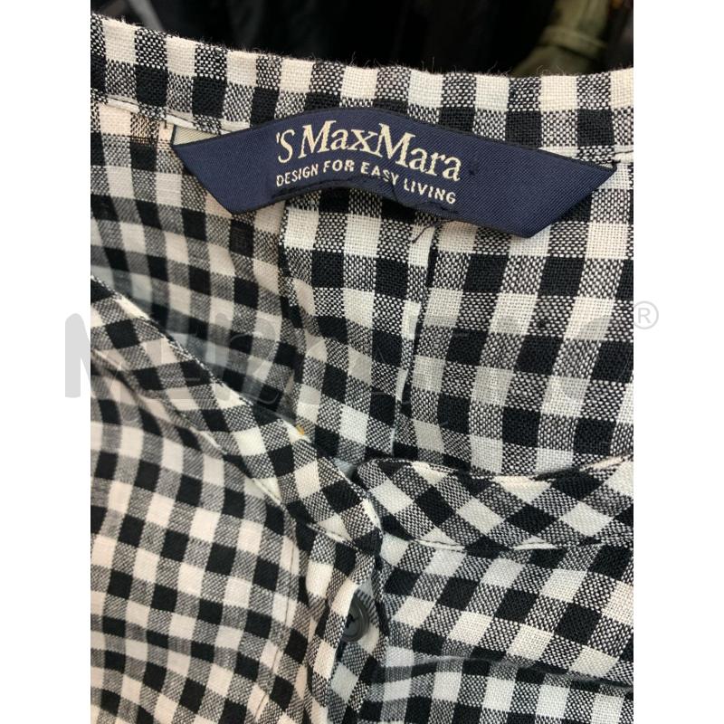 VESTITO MAX MARA QUADRETTI BIANCO NERO | Mercatino dell'Usato Roma re di roma 5