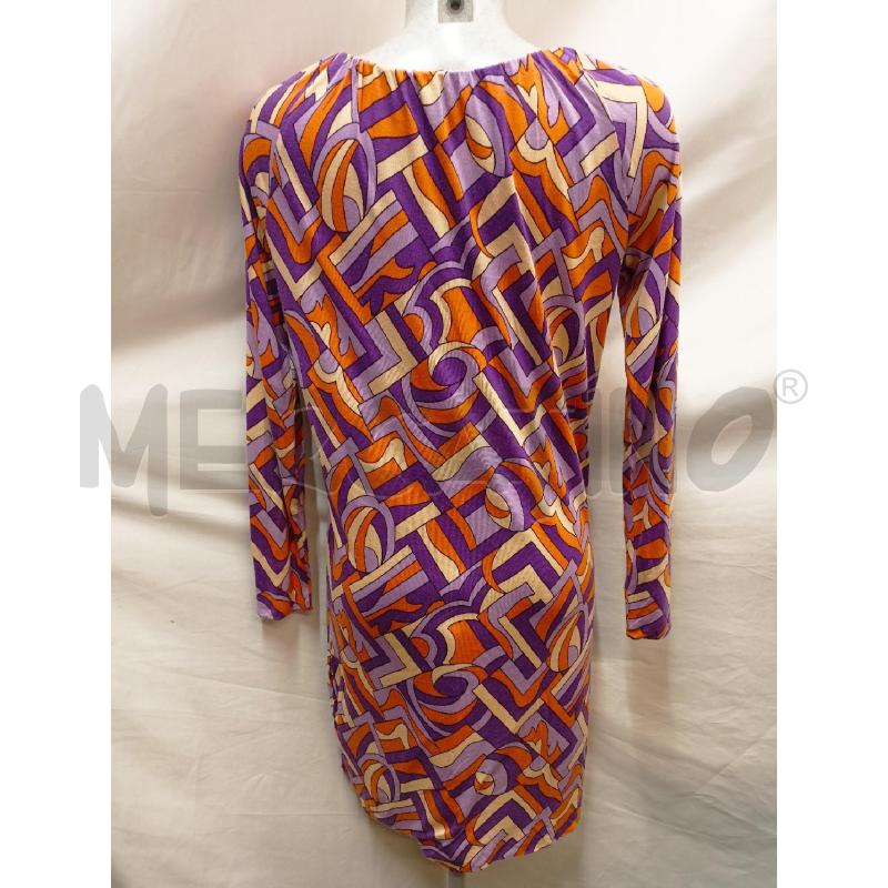 VESTITO MISSONI ARANCIO VIOLA BEIGE | Mercatino dell'Usato Roma re di roma 3