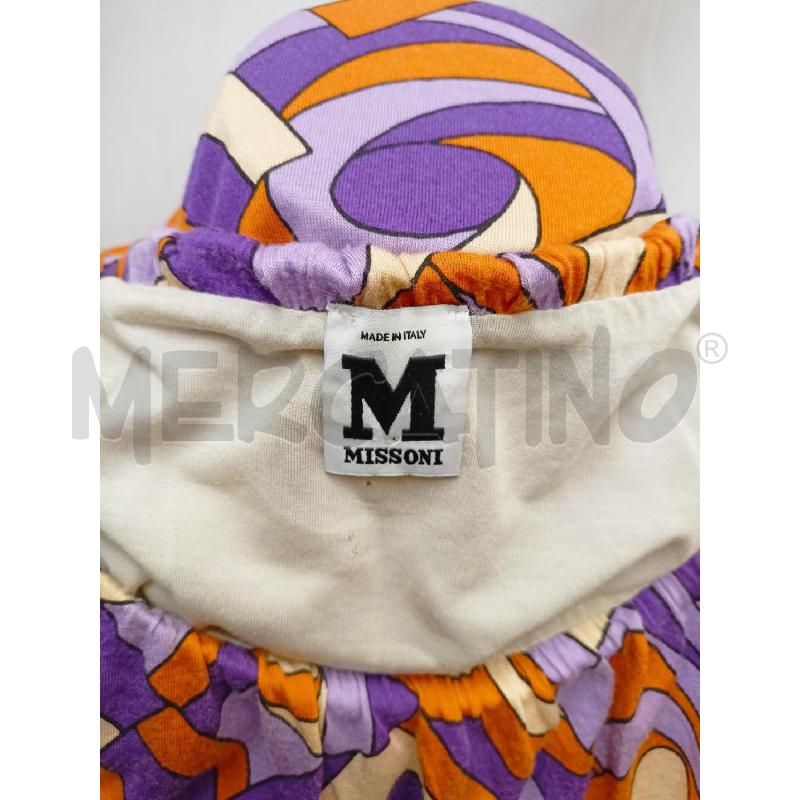 VESTITO MISSONI ARANCIO VIOLA BEIGE | Mercatino dell'Usato Roma re di roma 5