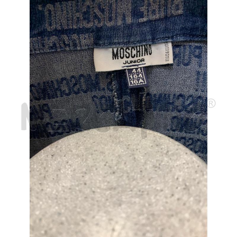 VESTITO MOSCHINO DENIM LOGO | Mercatino dell'Usato Roma re di roma 5