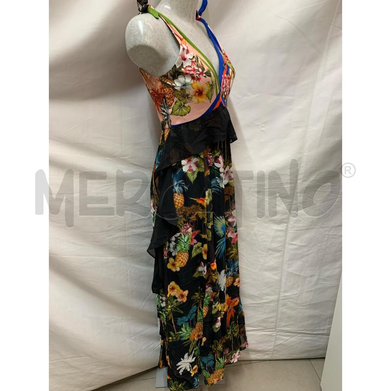 VESTITO PINKO NERO MULTICOLOR  | Mercatino dell'Usato Roma re di roma 2