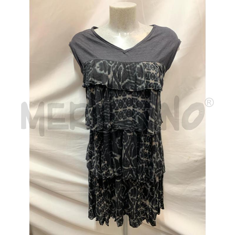 VESTITO SANDRO NERO STAMPA ETNICA | Mercatino dell'Usato Roma re di roma 1
