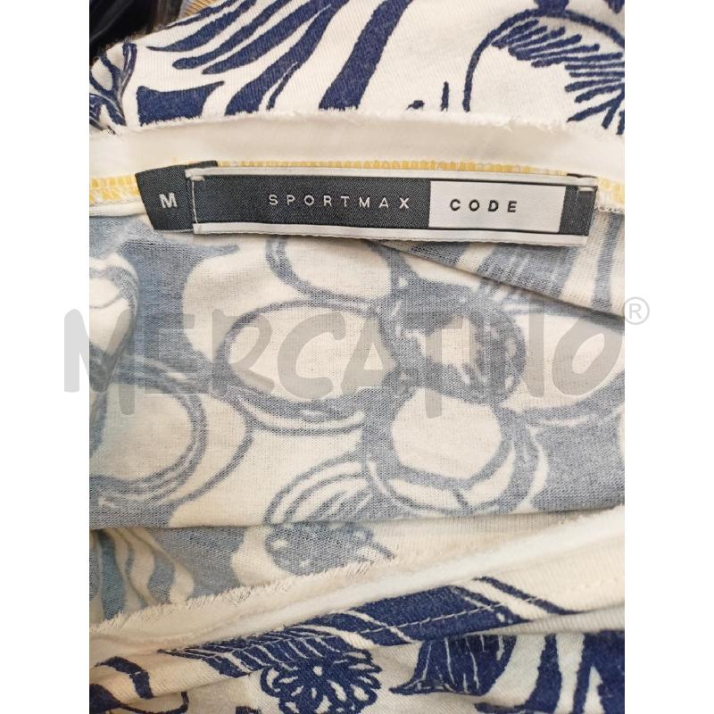 VESTITO SPORT MAX MARA PANNA FIORI BLU  | Mercatino dell'Usato Roma re di roma 5