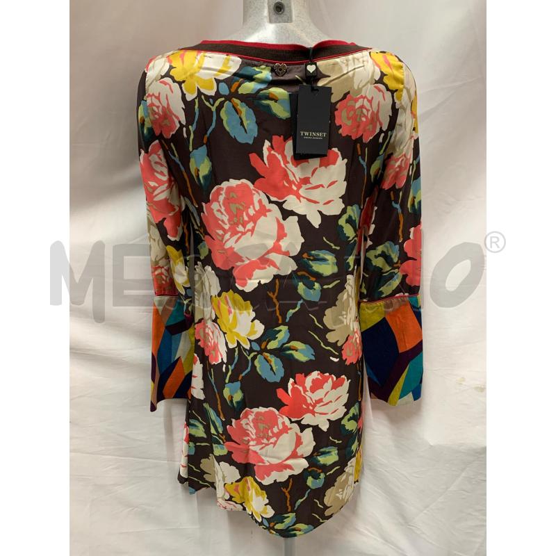 VESTITO TWIN SET MULTICOLOR | Mercatino dell'Usato Roma re di roma 3