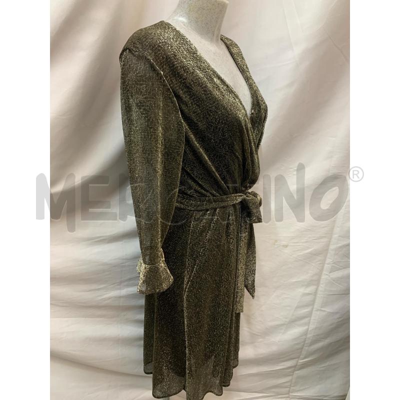 VESTITO UN JOUR AILLEURNERO RICAMI ORO TULLE | Mercatino dell'Usato Roma re di roma 3