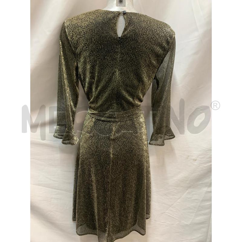 VESTITO UN JOUR AILLEURNERO RICAMI ORO TULLE | Mercatino dell'Usato Roma re di roma 4
