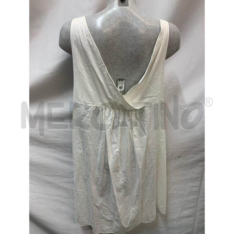 VESTITO VANDA CATUCCI PANNA PIETRE BEIGE BIANCO  | Mercatino dell'Usato Roma re di roma 3