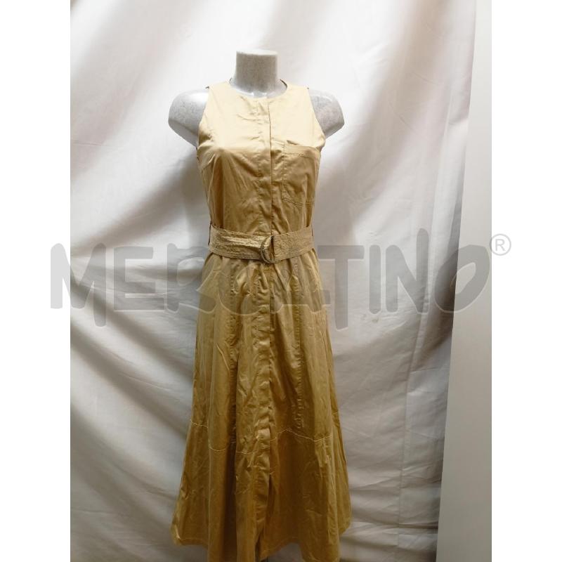VESTITO  IVY & OAK  BEIGE BOTTONI CINTURA  | Mercatino dell'Usato Roma re di roma 1