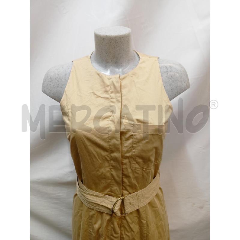 VESTITO  IVY & OAK  BEIGE BOTTONI CINTURA  | Mercatino dell'Usato Roma re di roma 2