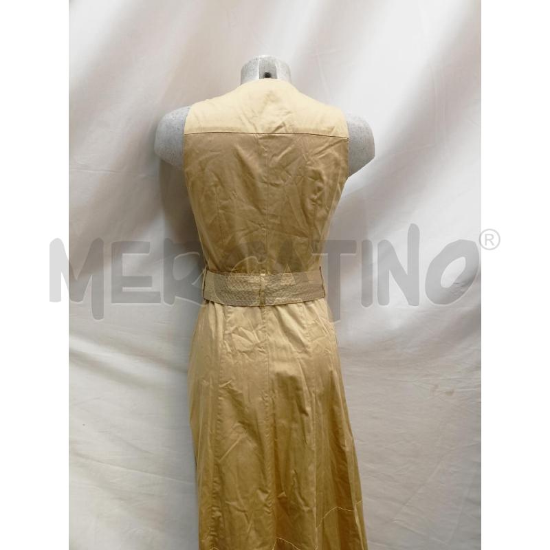 VESTITO  IVY & OAK  BEIGE BOTTONI CINTURA  | Mercatino dell'Usato Roma re di roma 4