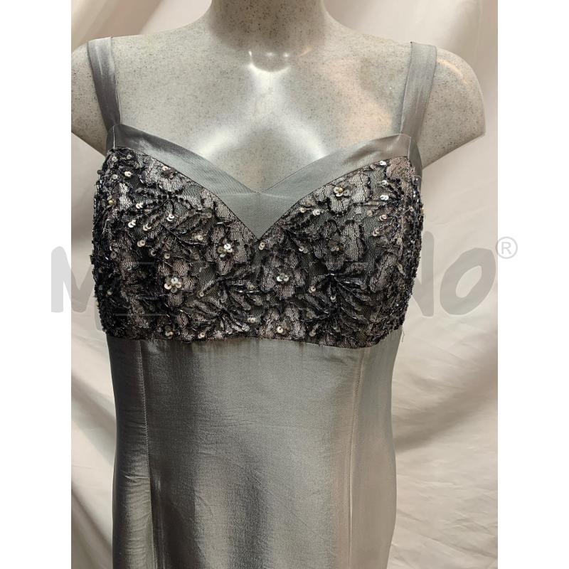 VESTITO  LUCIEN MOSCO' GRIGIO RICAMI  | Mercatino dell'Usato Roma re di roma 5