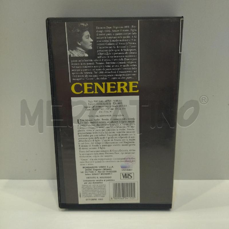 VHS ELEONORA DUSE CENERE | Mercatino dell'Usato Roma re di roma 3