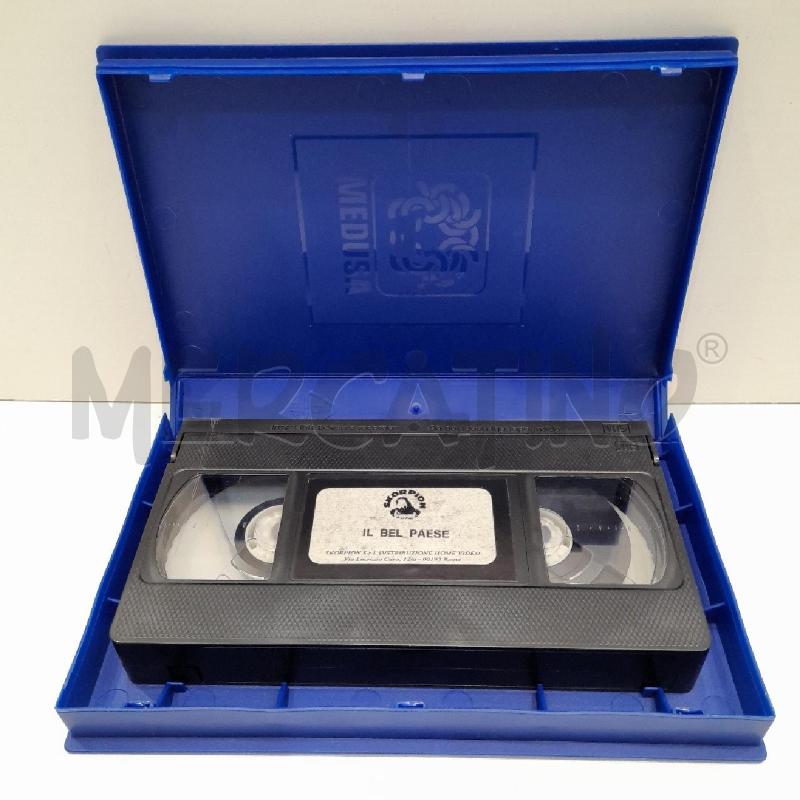 VHS IL BELPAESE PAOLO VILLAGGIO EDIZIONE SKORPION 1994 | Mercatino dell'Usato Roma re di roma 4