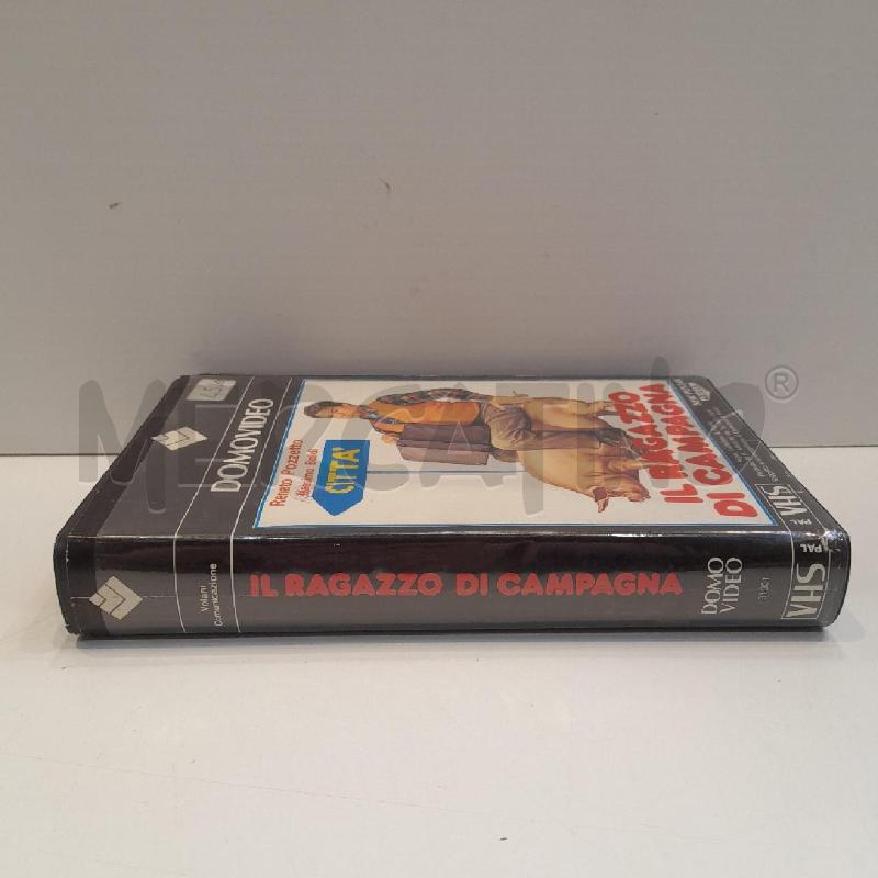 VHS IL RAGAZZO DI CAMPAGNA RENATO POZZETTO EDIZIONE DOMOVIDEO | Mercatino dell'Usato Roma re di roma 3