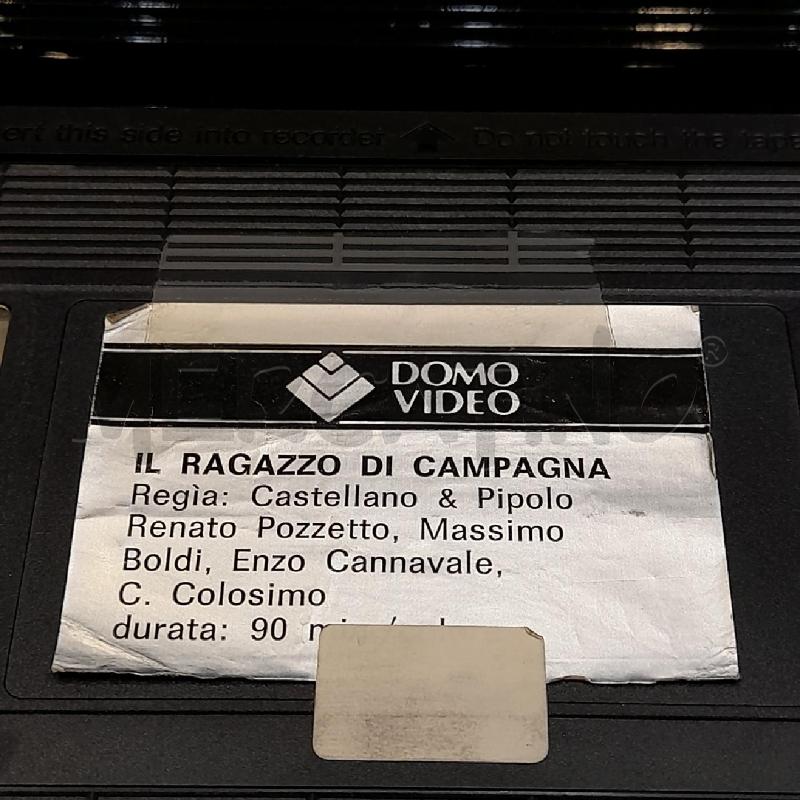 VHS IL RAGAZZO DI CAMPAGNA RENATO POZZETTO EDIZIONE DOMOVIDEO | Mercatino dell'Usato Roma re di roma 5
