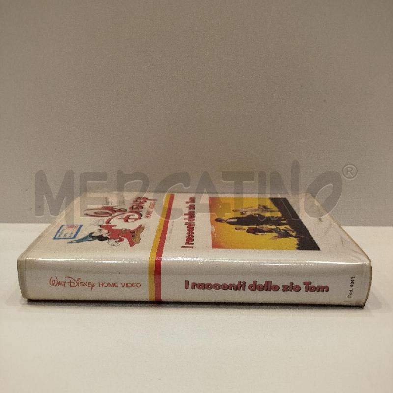 VHS I RACCONTI DELLO ZIO TOM 1966 WALT DISNEY HOME VIDEO COD.4041 PRIMA EDIZIONE | Mercatino dell'Usato Roma re di roma 3