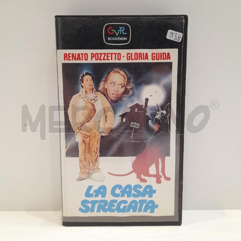 VHS LA CASA STREGATA RENATO POZZETTO EDIZIONE CVR | Mercatino dell'Usato Roma re di roma 1
