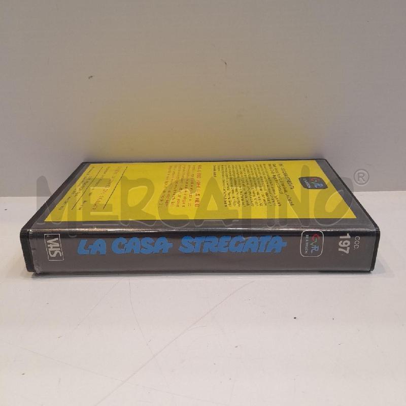 VHS LA CASA STREGATA RENATO POZZETTO EDIZIONE CVR | Mercatino dell'Usato Roma re di roma 2
