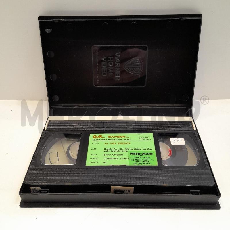 VHS LA CASA STREGATA RENATO POZZETTO EDIZIONE CVR | Mercatino dell'Usato Roma re di roma 4