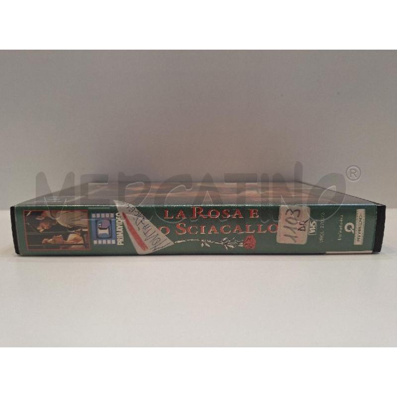 VHS LA ROSA E LO SCIACALLO PANARECORD   | Mercatino dell'Usato Roma re di roma 2