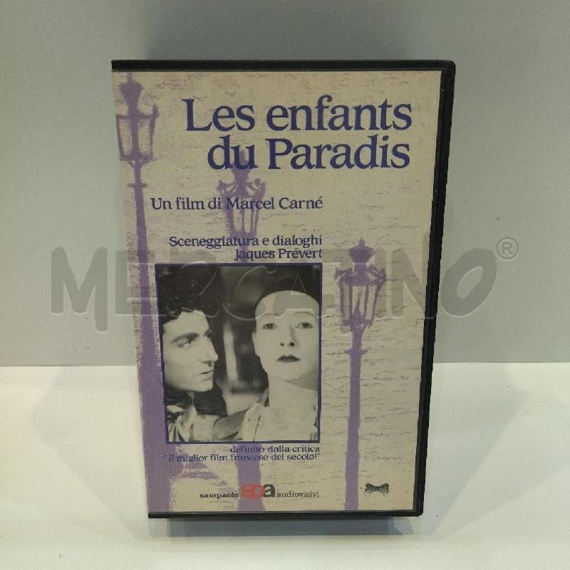 VHS LES ENFANTS DU PARADIS CARNÈ | Mercatino dell'Usato Roma re di roma 1