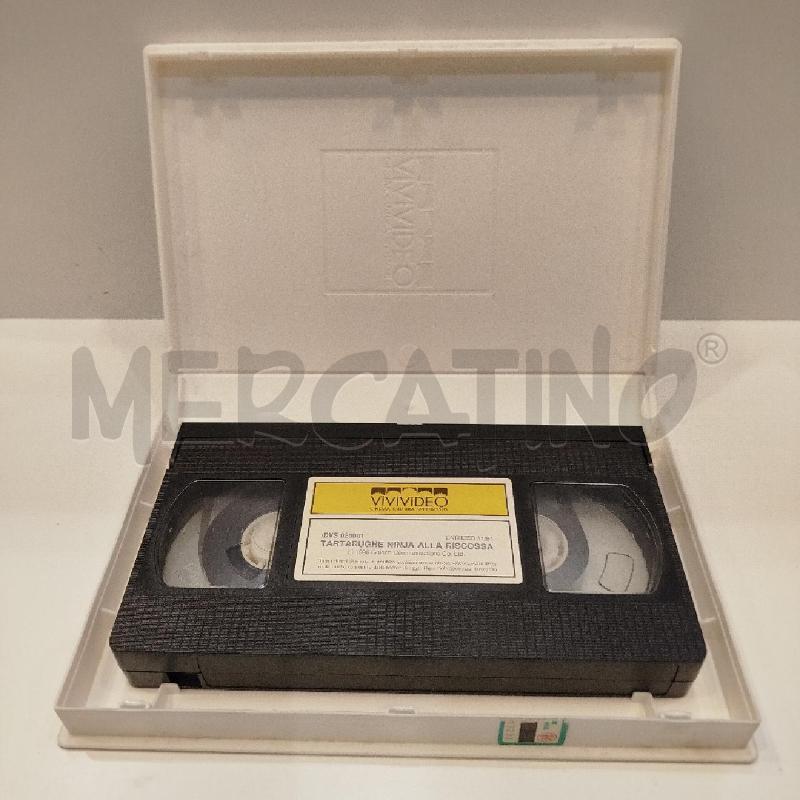 VHS TARTARUGHE NINJA ALLA RISCOSSA 1991 VIVIVIDEO | Mercatino dell'Usato Roma re di roma 4