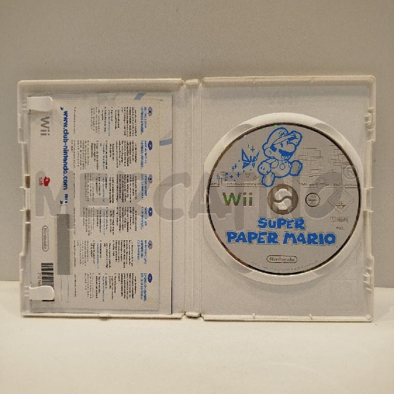 VIDEOGIOCO NINTENDO WII SUPER PAPER MARIO ITALIANO COMPLETO | Mercatino dell'Usato Roma re di roma 4