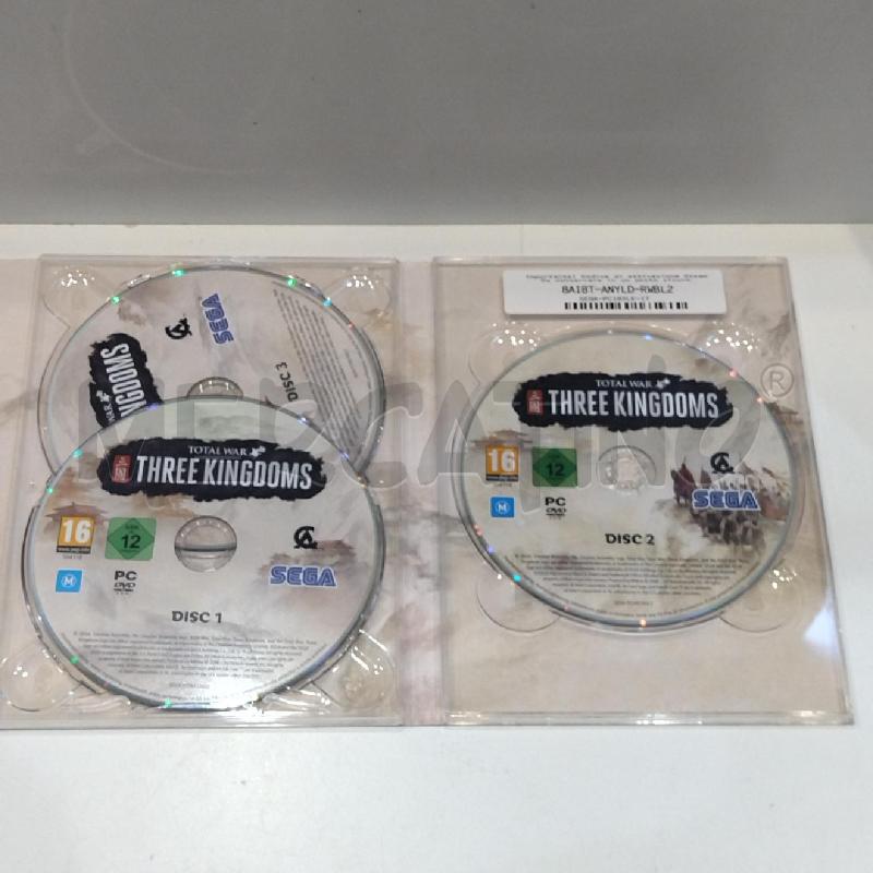 VIDEOGIOCO PC THREE KINGDOMS  | Mercatino dell'Usato Roma re di roma 3