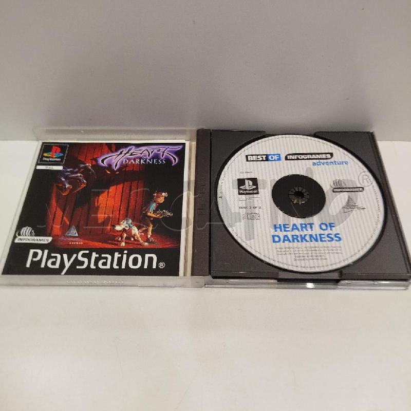 VIDEOGIOCO PLAYSTATION 1 HEART OF DARKNESS COMPLETO ITALIANO BEST OF INFOGRAMES | Mercatino dell'Usato Roma re di roma 4