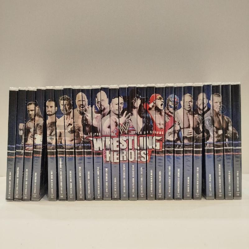 WRESTLING HEROES COLLEZIONE COMPLETA 25 DVD | Mercatino dell'Usato Roma re di roma 1