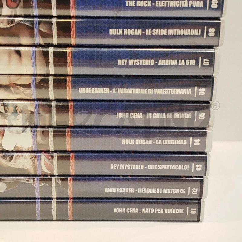 WRESTLING HEROES COLLEZIONE COMPLETA 25 DVD | Mercatino dell'Usato Roma re di roma 2