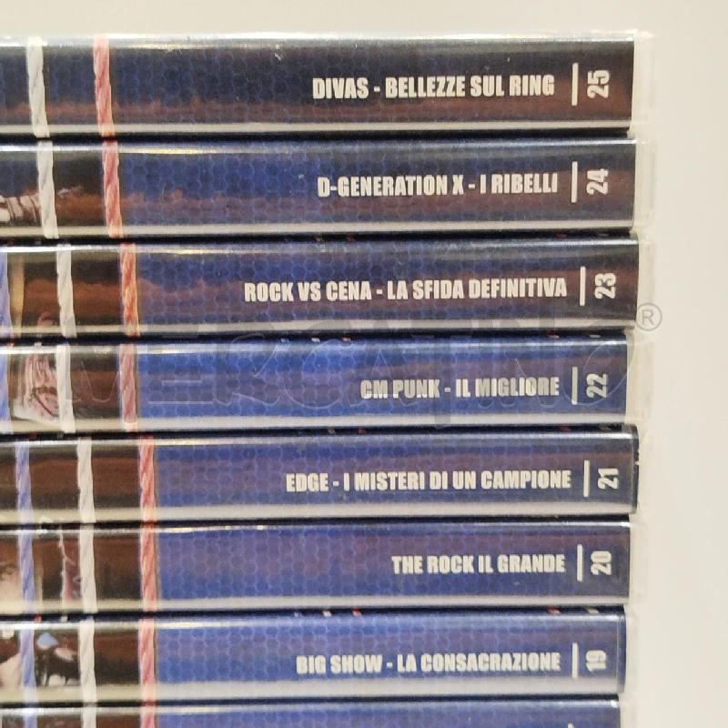 WRESTLING HEROES COLLEZIONE COMPLETA 25 DVD | Mercatino dell'Usato Roma re di roma 4