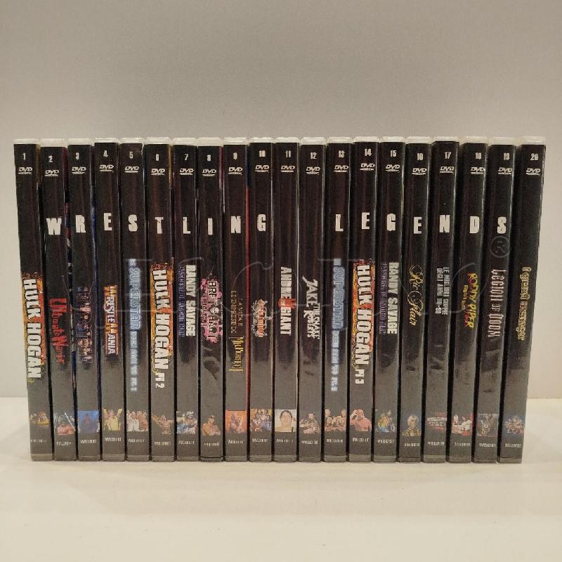 WRESTLING LEGENDS COLLEZIONE COMPLETA 20 DVD  | Mercatino dell'Usato Roma re di roma 1