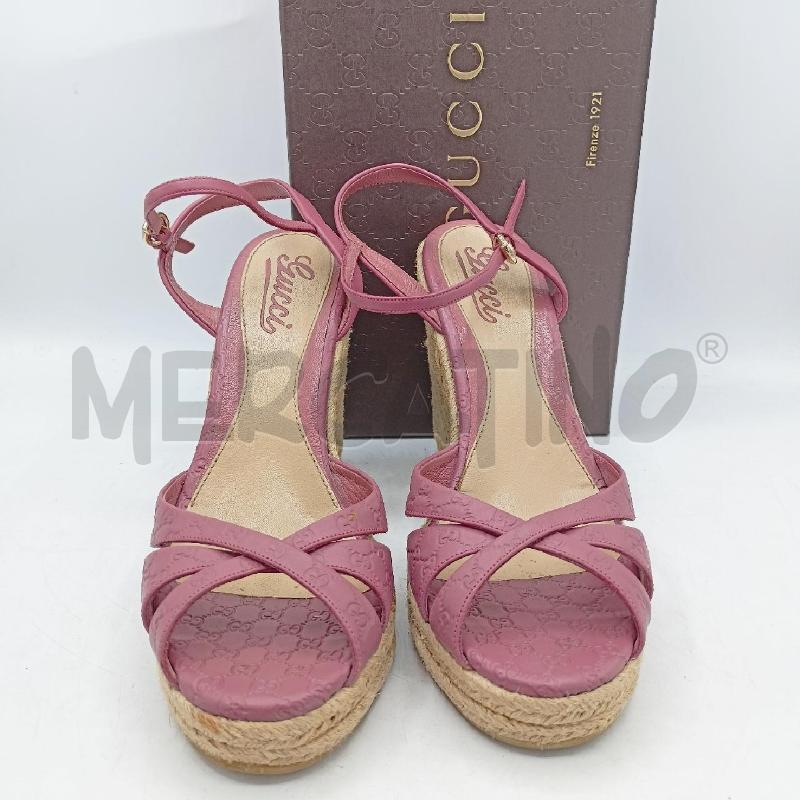ZEPPA GUCCI ROSA ANTICO MONOGRAM | Mercatino dell'Usato Roma re di roma 2