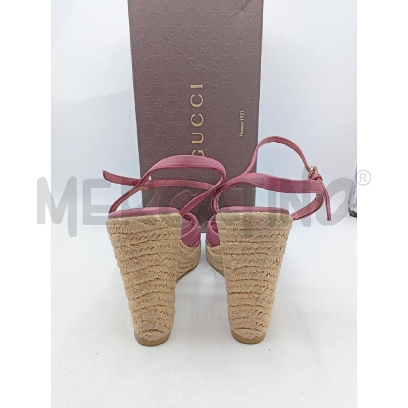 ZEPPA GUCCI ROSA ANTICO MONOGRAM | Mercatino dell'Usato Roma re di roma 3