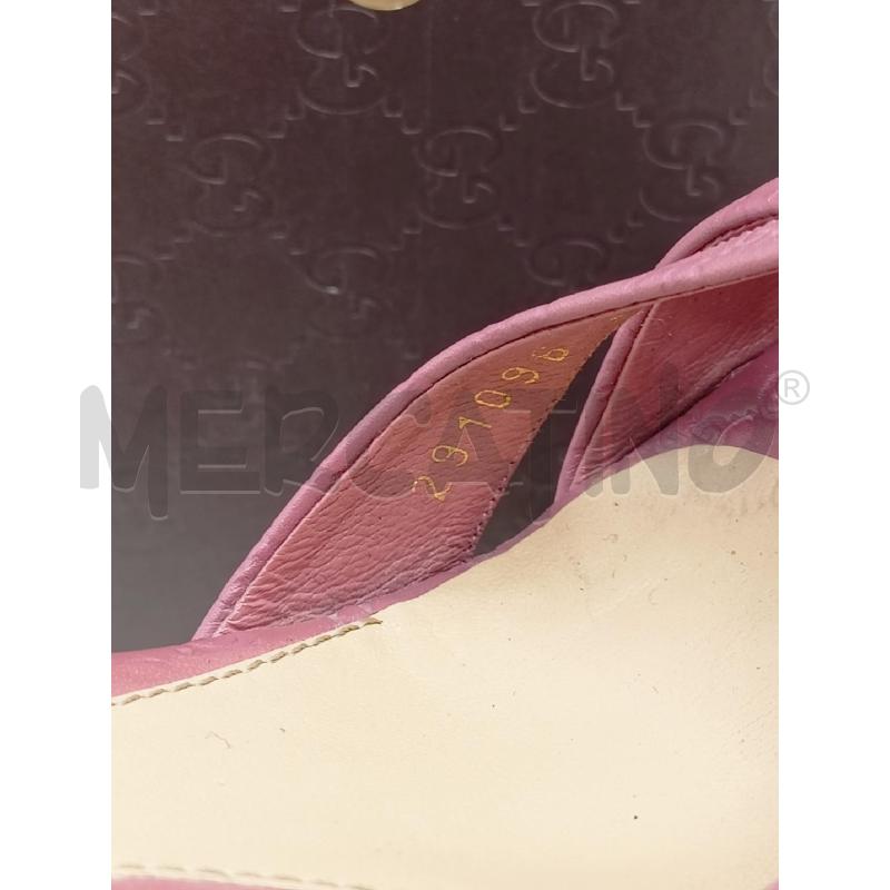 ZEPPA GUCCI ROSA ANTICO MONOGRAM | Mercatino dell'Usato Roma re di roma 5