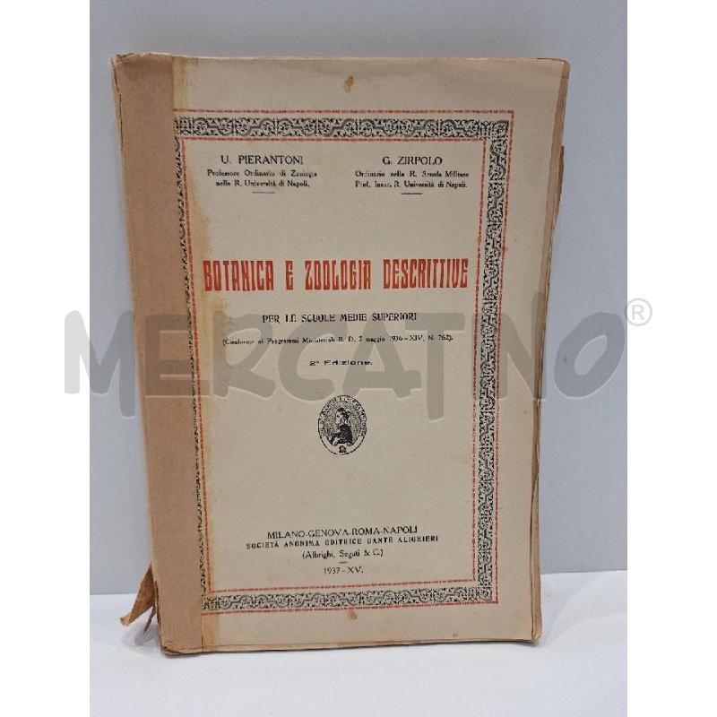 ZIRPOLO BOTANICA E ZOOLOGIA DESCRITTIVE  | Mercatino dell'Usato Roma re di roma 1