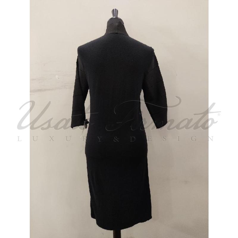 ABITO DONNA LANVIN NERO FASCE TG 40 | Mercatino dell'Usato Roma parioli 3