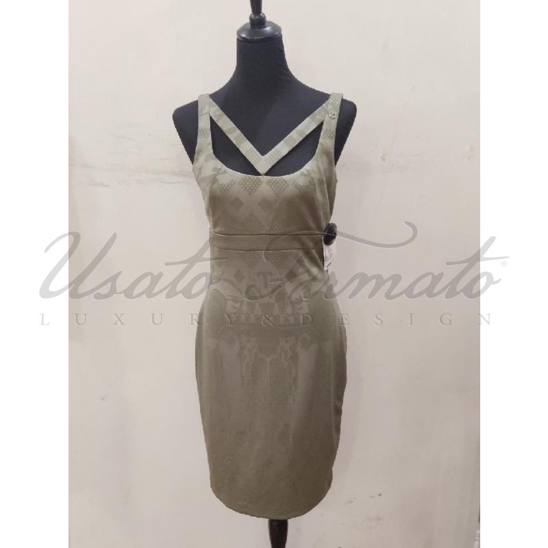 ABITO DONNA VERSACE JEANS VERDE TG S  | Mercatino dell'Usato Roma parioli 1