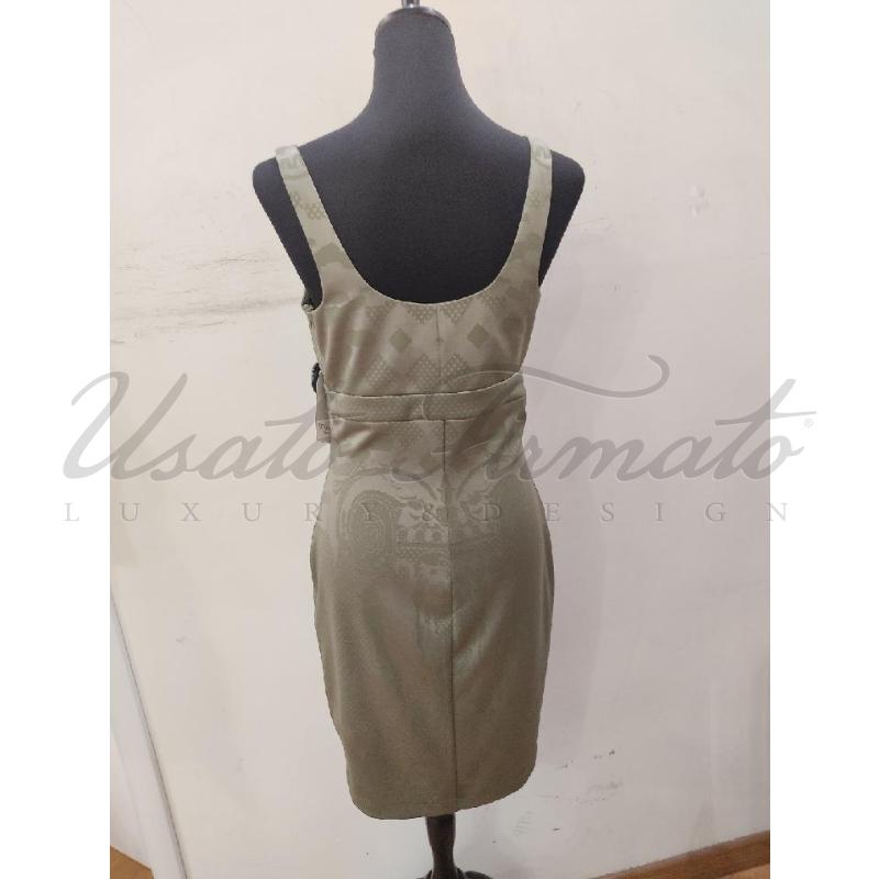 ABITO DONNA VERSACE JEANS VERDE TG S  | Mercatino dell'Usato Roma parioli 3