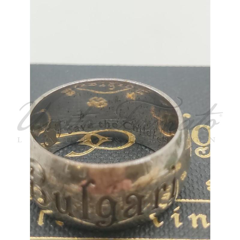 ANELLO DONNA BULGARI SAVE THE CHILDREN | Mercatino dell'Usato Roma parioli 2