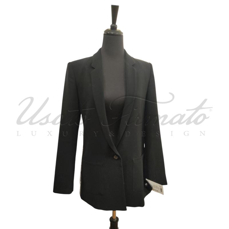 BLAZER DONNA ARMANI EXCHANGE NERO TG 4 | Mercatino dell'Usato Roma parioli 1