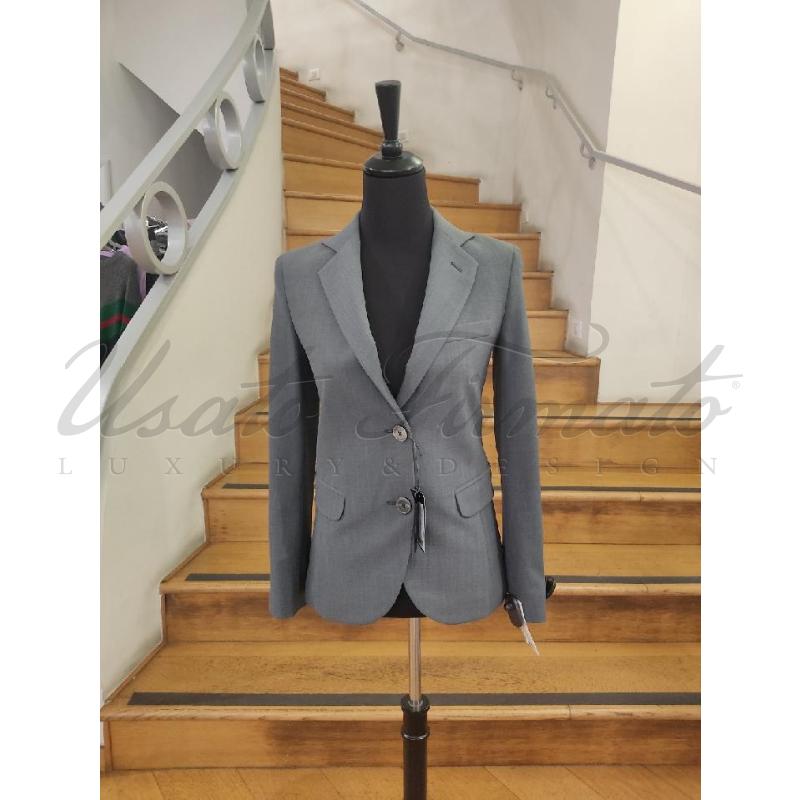 BLAZER DONNA EMPORIO ARMANI GRIGIA TG. 36 | Mercatino dell'Usato Roma parioli 1