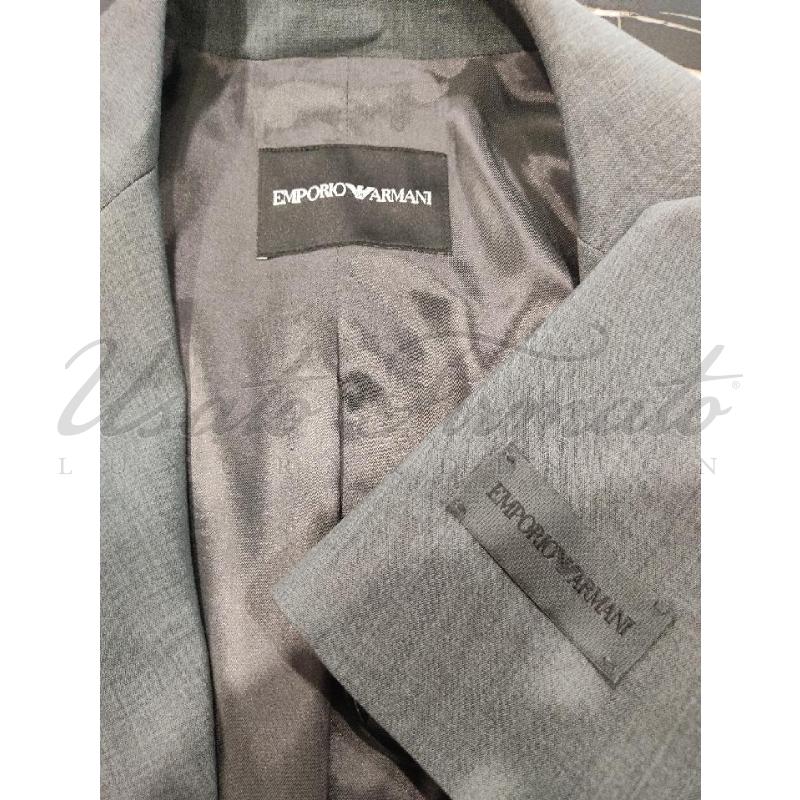 BLAZER DONNA EMPORIO ARMANI GRIGIO TG. 40 | Mercatino dell'Usato Roma parioli 4