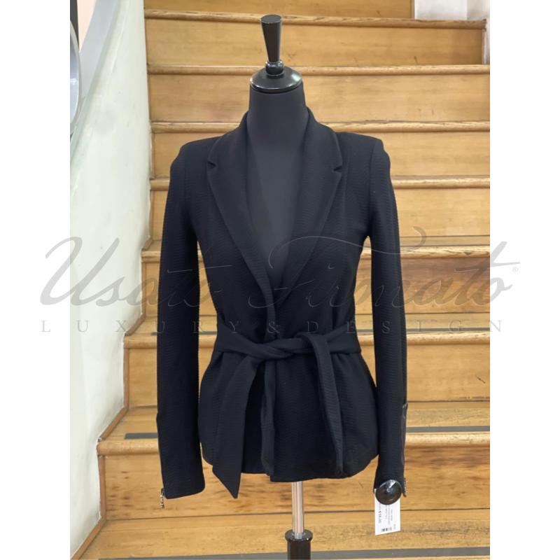 BLAZER DONNA EMPORIO ARMANI NERA TG 38 | Mercatino dell'Usato Roma parioli 1