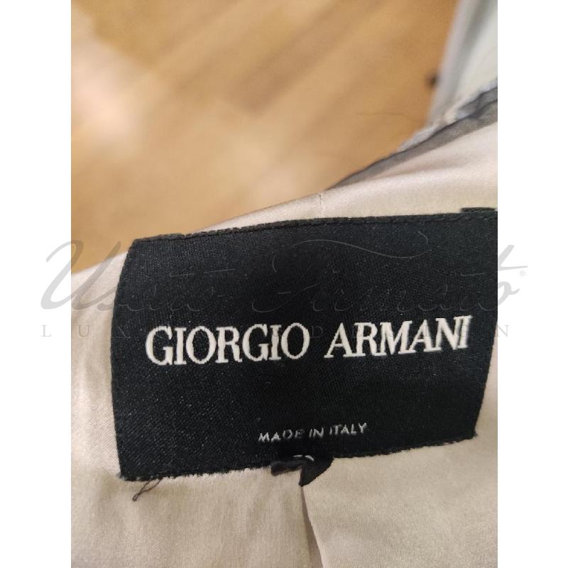 BLAZER DONNA GIORGIO ARMANI GRIGIO PERLA TG 42 | Mercatino dell'Usato Roma parioli 4