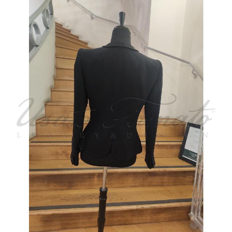 BLAZER DONNA GIORGIO ARMANI NERA TG S | Mercatino dell'Usato Roma parioli 3