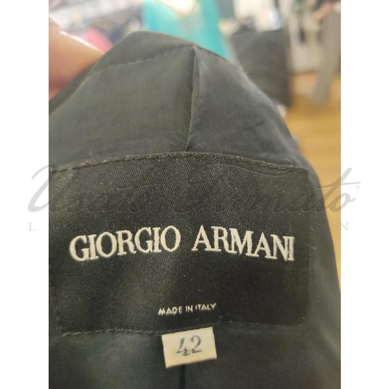 BLAZER DONNA GIORGIO ARMANI NERA TG S | Mercatino dell'Usato Roma parioli 4