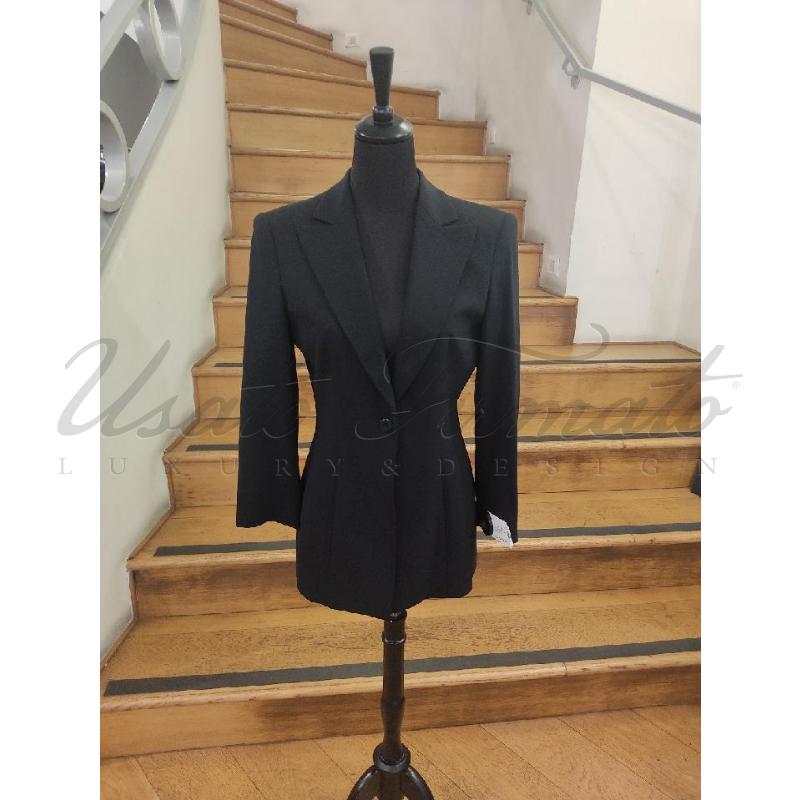 BLAZER DONNA GIORGIO ARMANI NERO TG 42 | Mercatino dell'Usato Roma parioli 1