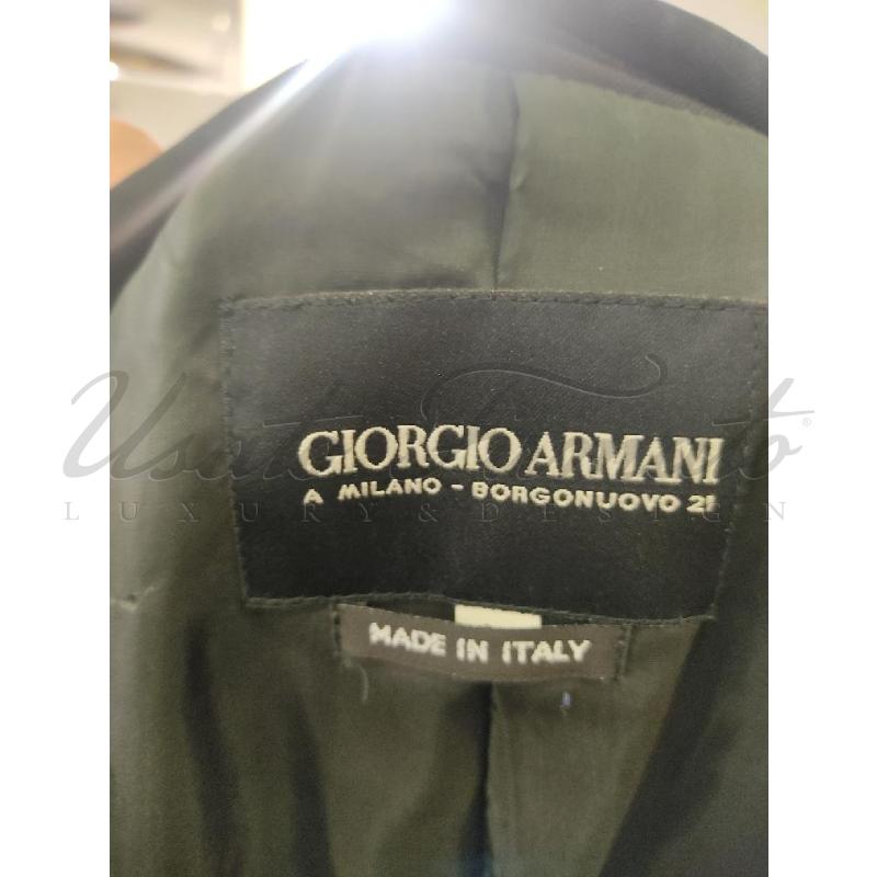 BLAZER DONNA GIORGIO ARMANI NERO TG 42 | Mercatino dell'Usato Roma parioli 4